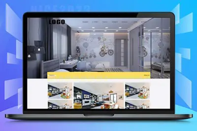 金黄色装修装潢公司源码 php源码之装饰企业源码www.dahan8.com-大汉资源网